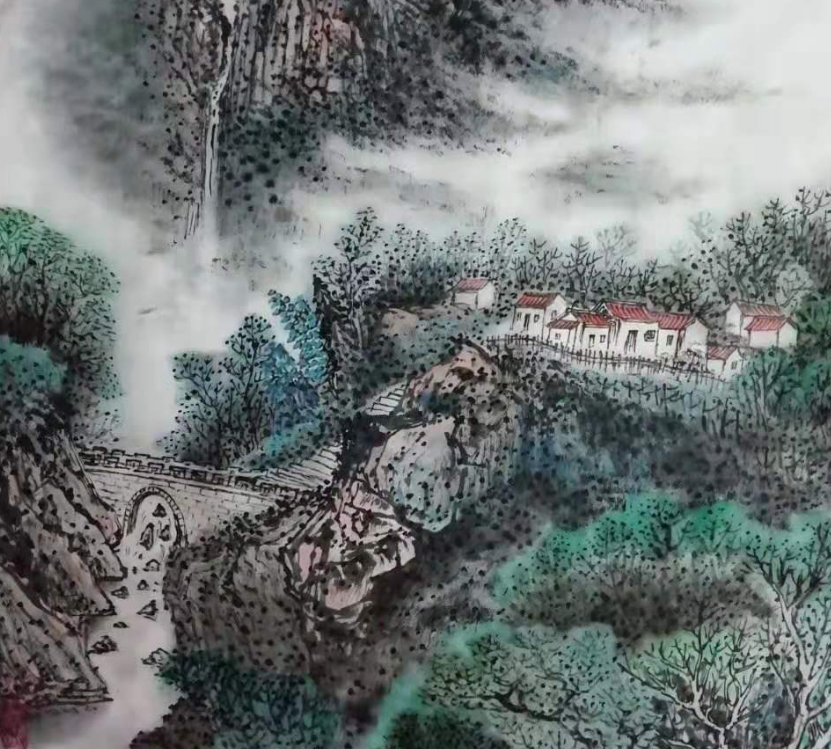 绘画：《山居图》
